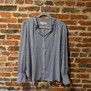 The Loft - Striped Blouse Medium